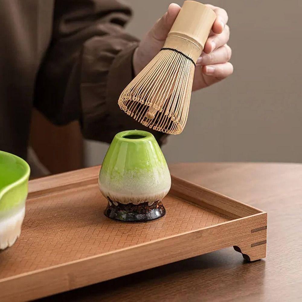 Sifter Holder Matcha Tea Set Ceramic Tea Whisk New Song Dynasty Tea Making Tools