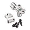 Line Tap Faucet Adapter Kit with Spanner Zinc Alloy Refrigerator Piercing Puncture Adapter Piercing Line Tap Kit