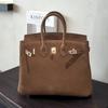 Wildleder einzelne Schulter Crossbody Damenhandtasche Echtleder Damen Tasche Klassisches Korn Poliert Retro Tasche Damen