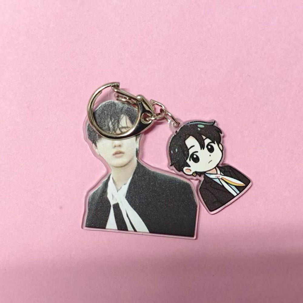 1 unidade de Chaveiro SKZ para Fãs de K-POP - Design de Grupo Musical com Iniciais SKZ Acessório Colecionável, Pingente de Bolsa 2D Plano com Tema K-POP
