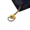 Salvatore Ferragamo Coin Pocket Key Ring Pouch Vara ribbon Lizard Coin case black Lizard Used