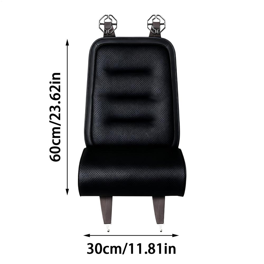 

Car Seat Leg Support Extender Adjustable Non-Slip Comfortable Vehicle Adjustable Non-Slip Car Leg Extender Back Support Pad білий