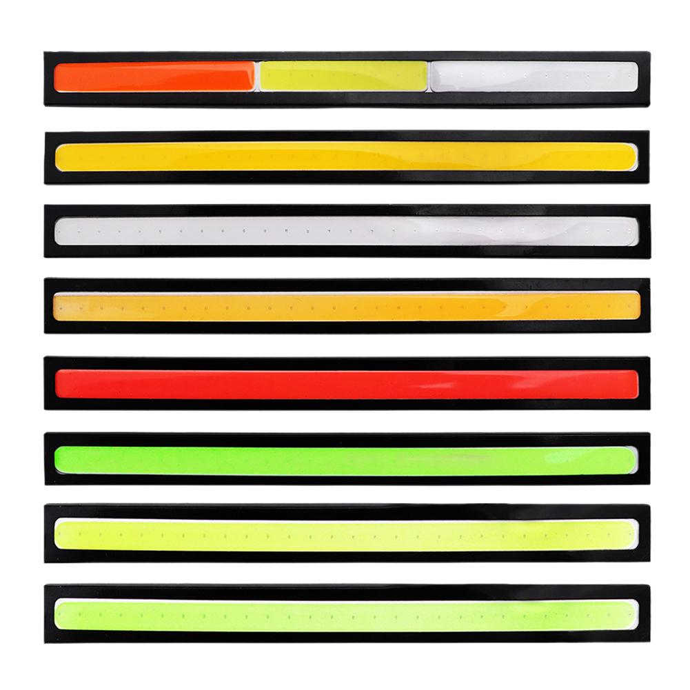 1PCS 17CM LED DRL Waterproof Driving Daytime Running Lights Strip 12V COB LED Car Aluminum Stripes Lights