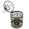European Retro Vintage Candle Holder Metal Hanging Candle Lantern  Outdoor Terrace