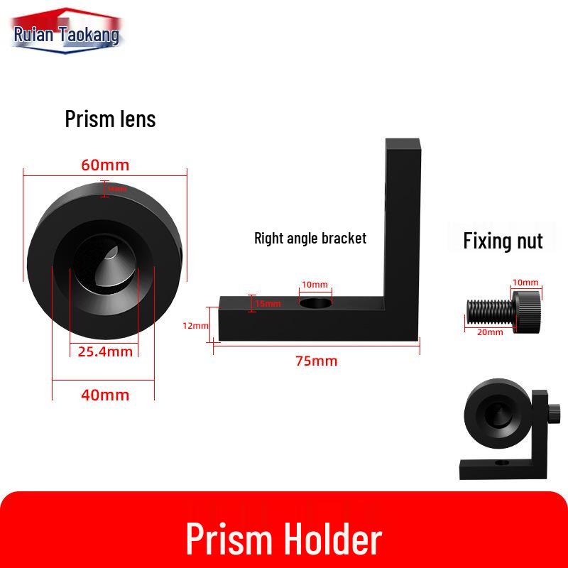 Leica L-Type 90° Prism for Tunnel and Foundation Monitoring