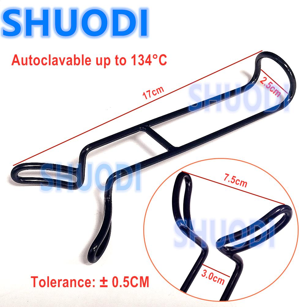 

Зубной имплантат, большой открывалка для кляпа, черный ретрактор для зубов, стоматологический хирургический инструмент, инструмент для отбеливания зубов, инструмент для ухода за полостью рта 1 piece 7.5cm