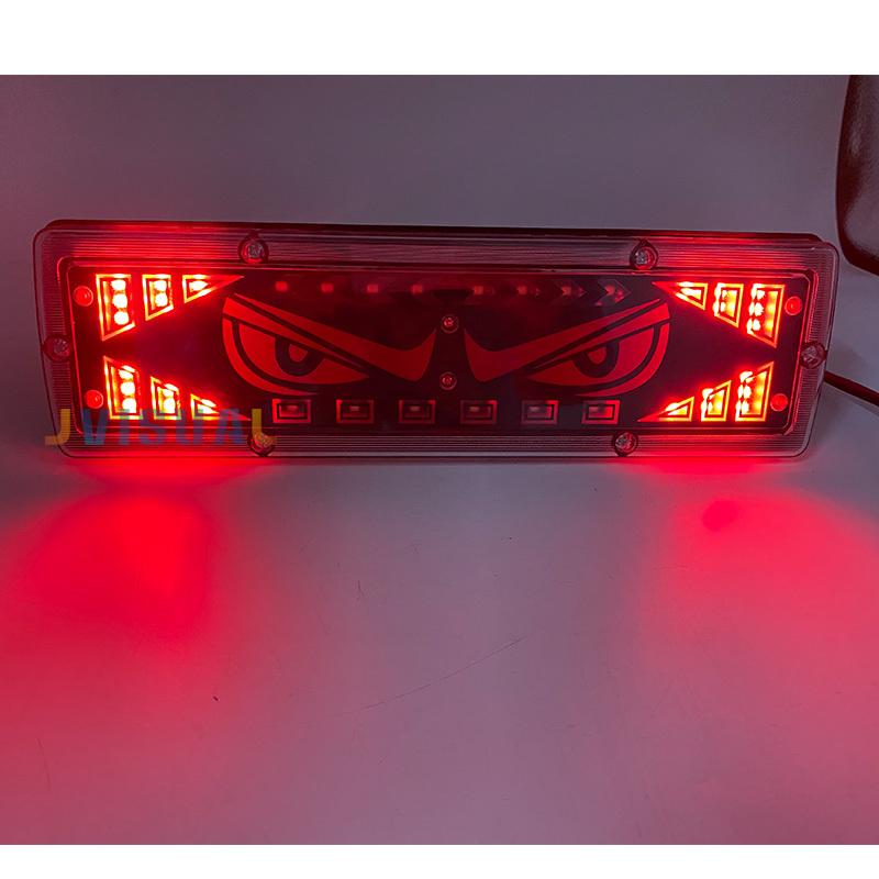 12V-24V Car Truck LED Brake Turn Tail Lights Waterproof Lighting Driving Lights Auto Flash Reverse Stop Safety Signal Lamp