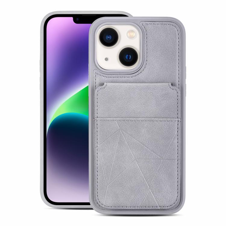 Multifunctional Vertical Flip Card Wallet Holder Vegan Leather Back Phone Case