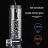 Shang Qi One-Touch Glass Water Bottle