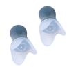 Swimming Waterproof Earplugs Flying Noise Reduction Silicone Ear Plug with Black Sealing Bottle