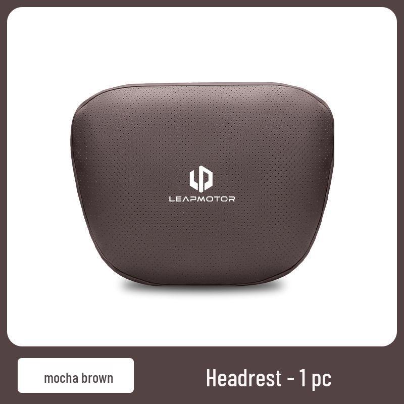 Suporte Lombar para Bancos de Carro Leapmotor T03/C11/C01/C16/C10 - Conforto de Alta Qualidade e Proteção da Cintura Encosto de Cabeça