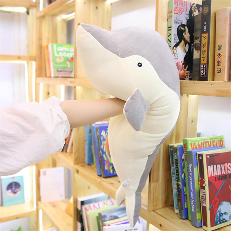 New Soft Dolphin Doll Plush Toys Soft Little Dolphin Simulated Fish Doll Men and Women Children's Birthday Gifts Gift
