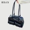 Women's Retro Multi-pocket Commuter Shoulder Bag