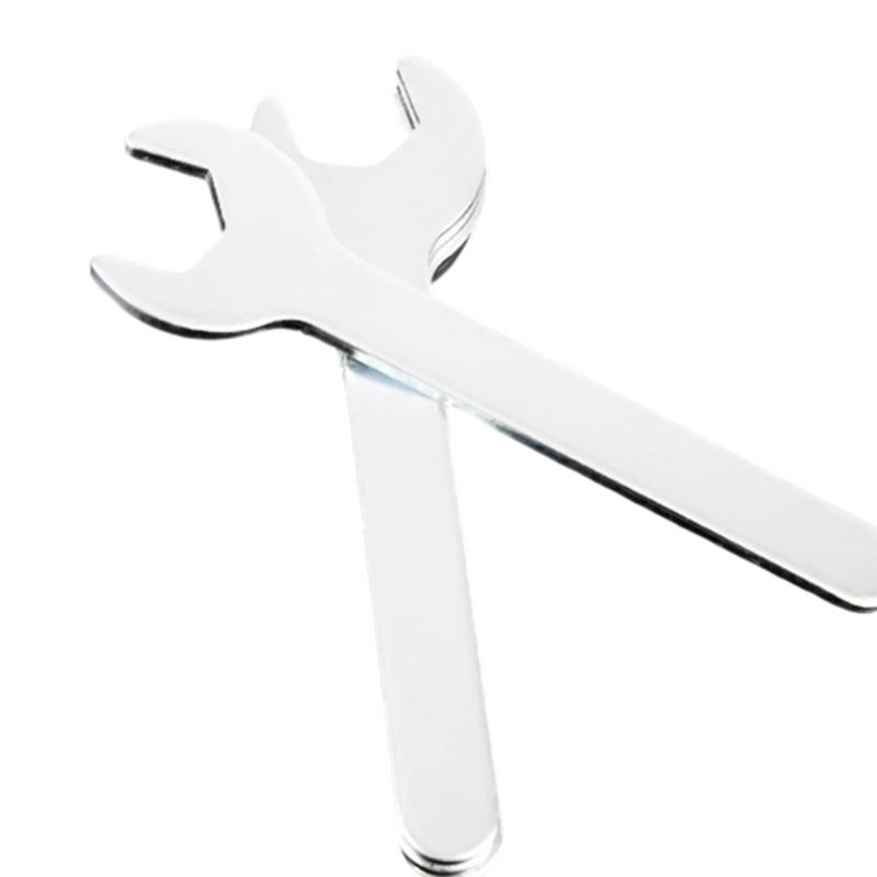 Small Size Rustproof Open End Wrench Sapnner Tool Featuring Slim Profile U Shaped Jaw For Confined Mechanical Work