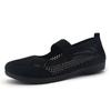 Old Beijing cloth shoes women's summer new breathable sandals soft-soled mother shoes hollow flying woven medium and old women's shoes