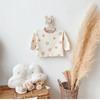 Cute Wooden Baby Hangers Bear Bunny Shaped Kids Clothes Hangers Heart Cutouts Non-Slip Nursery Organizer  Baby Clothes Outfits