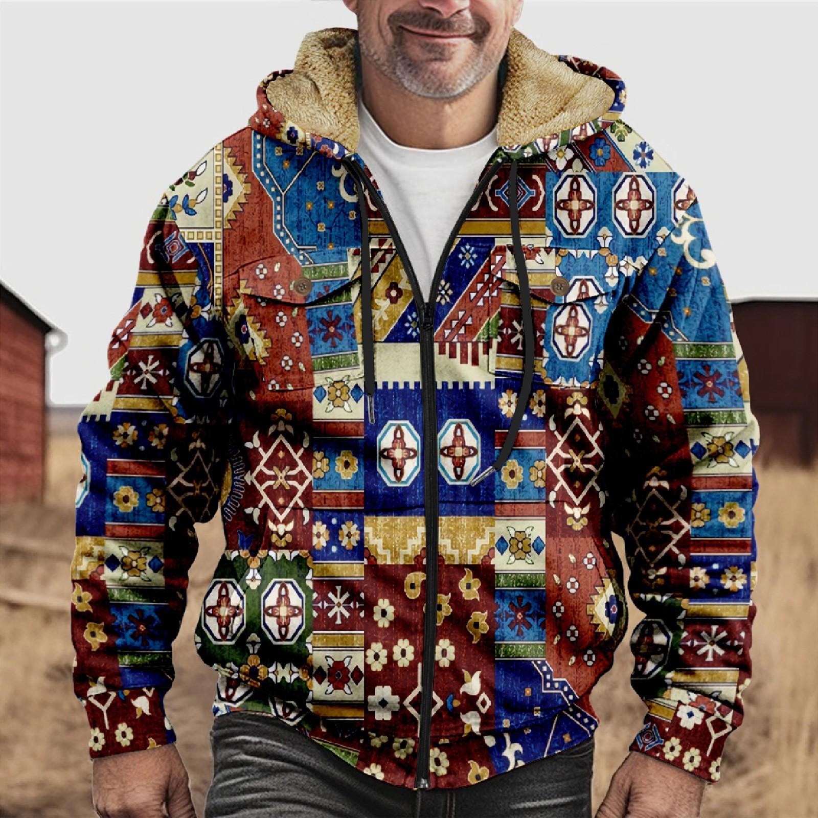 

Мужская утолщенная куртка на пуговицах с двойным карманом и карманной вставкой, хлопковая куртка XXL кофейный