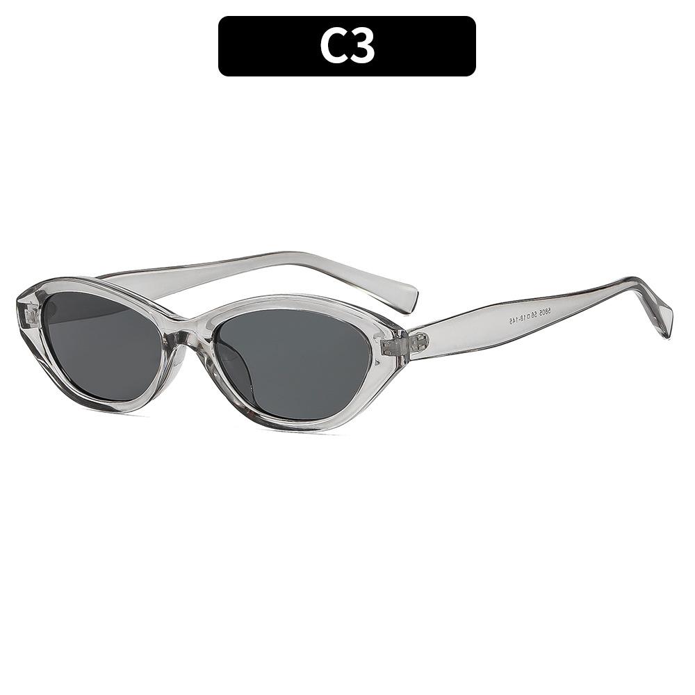 European and American fashion new irregular cat eye sunglasses advanced sense UV protection sunglasses personalized trend glasses women