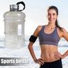2.2L Sports Water Bottle Large Capacity Water Bottle Training Sports Workout Drink Bottle Shaker Bottle With Handle Outdoor Gym