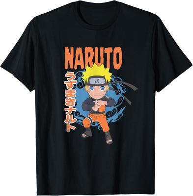 Naruto Shippuden Chibi Naruto Pose T-Shirt S-6xl