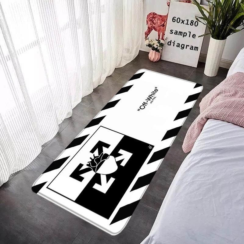 Floor Mat Non-slip Foot Rug for Entryway Royal Hallway Carpet Enfields Kitchen Water Absorbed Rugs Ideal Bedside Mats Home Decor