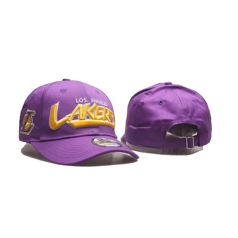 Embroidered Flat Brim NBA Cap for Men & Women - New American Hip Hop Style
