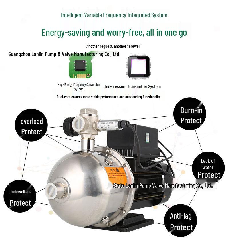 Variable Frequency Constant Pressure Water Booster Pump