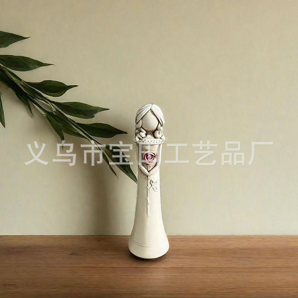 

Креативное украшение статуэтки родителя и ребенка, исцеляющая семейная фигурка, ангел, мать и дочь, картина, смоляная статуэтка