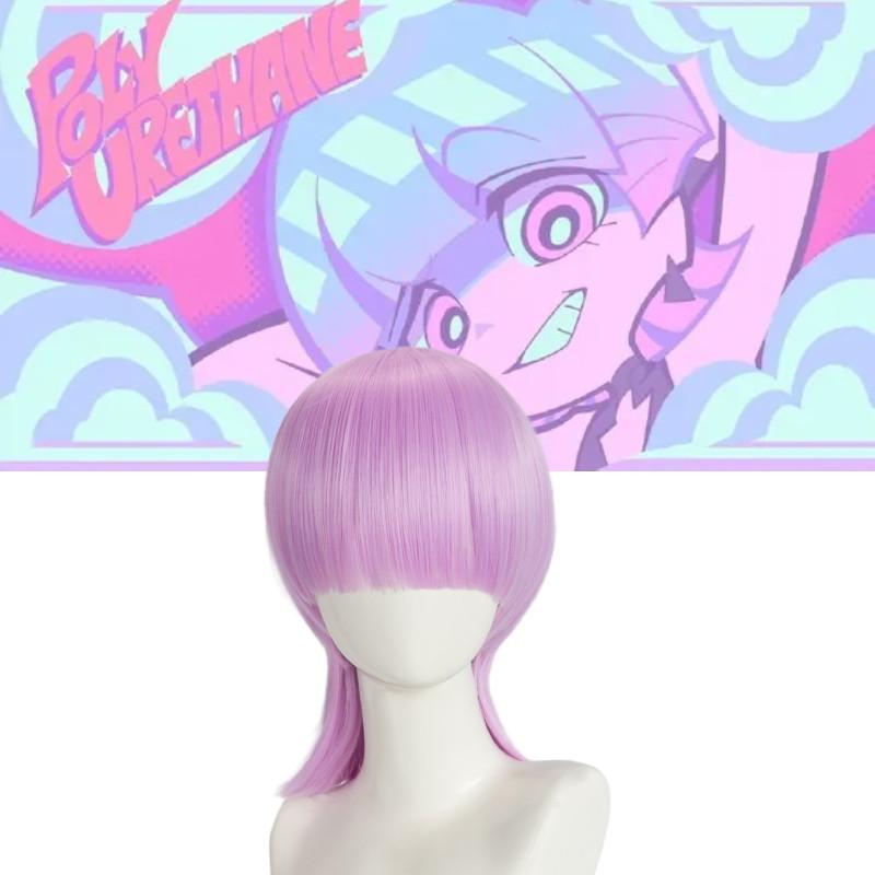 Panty Stocking With Garterbelt Cosplay Wig Hightemperature Silk For Costume Scene Use