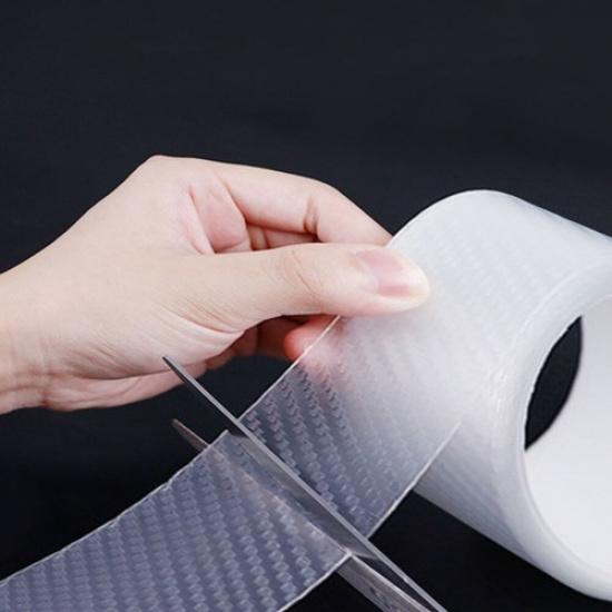 Car Door Plate Sill Scuff Cover Anti-Scratch Stickers Protector Trim Accessories