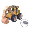 Construction Toy Engineering Car Fire Truck Screw Build and Take Apart Great for Kids Boys, Educational Toy DIY Kids Craft