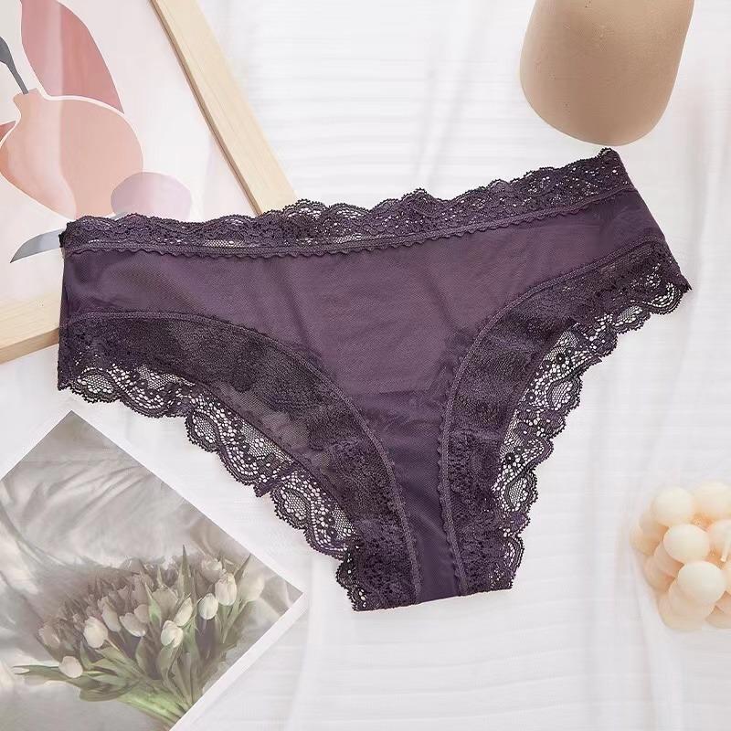 1 buc/SET Chiloți din bumbac Chiloți confortabili pentru femei Lenjerie de corp stil dantela S-XL Chiloți moi Chiloți pentru femei