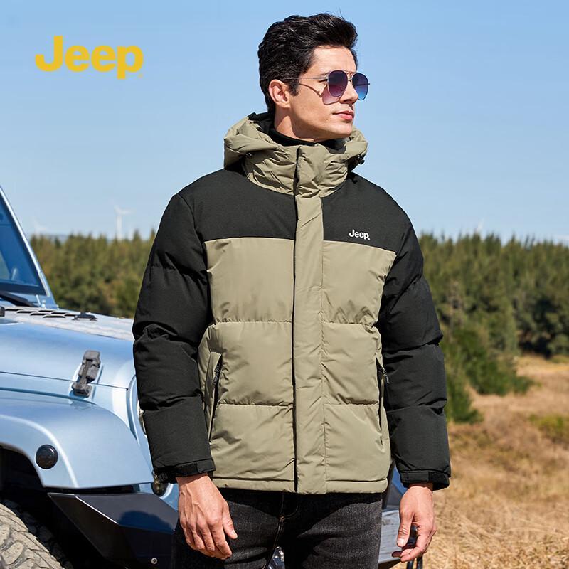 

Jeep Men s Stand-Collar Winter Padded Jacket L