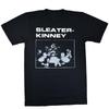 Sleater-Kinney Band BLACK T-shirt Unisex Short Sleeve All Sizes S-5XL 1F2012 Unisex T-Shirt