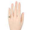 CARTIER love Ring K18 yellow gold #4.1(US Size) 6.49g Women Used