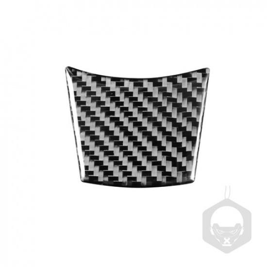 Carbon Fiber Steering Wheel Chinr Cover Trim For BMW 6Series E63 E64 2004-2010