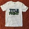 Camiseta Verde Floral da Banda Title Fight Unissex Concerto P-5GG U204