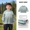 Boys' Round Neck Sweater Children's Autumn and Winter 2025 New Children's Clothing Toddler Baby Winter Thick Knit Top Trendy