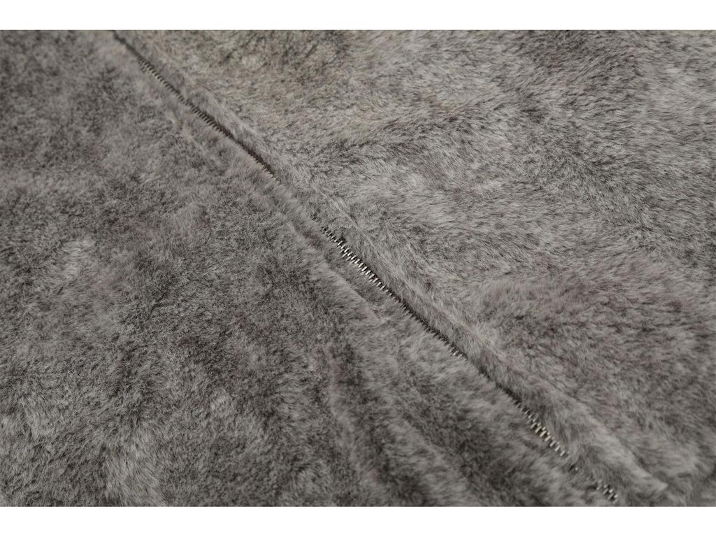 American Retro Women's Reversible Hooded Wool-Cotton Coat - Winter Warm Plush Jacket