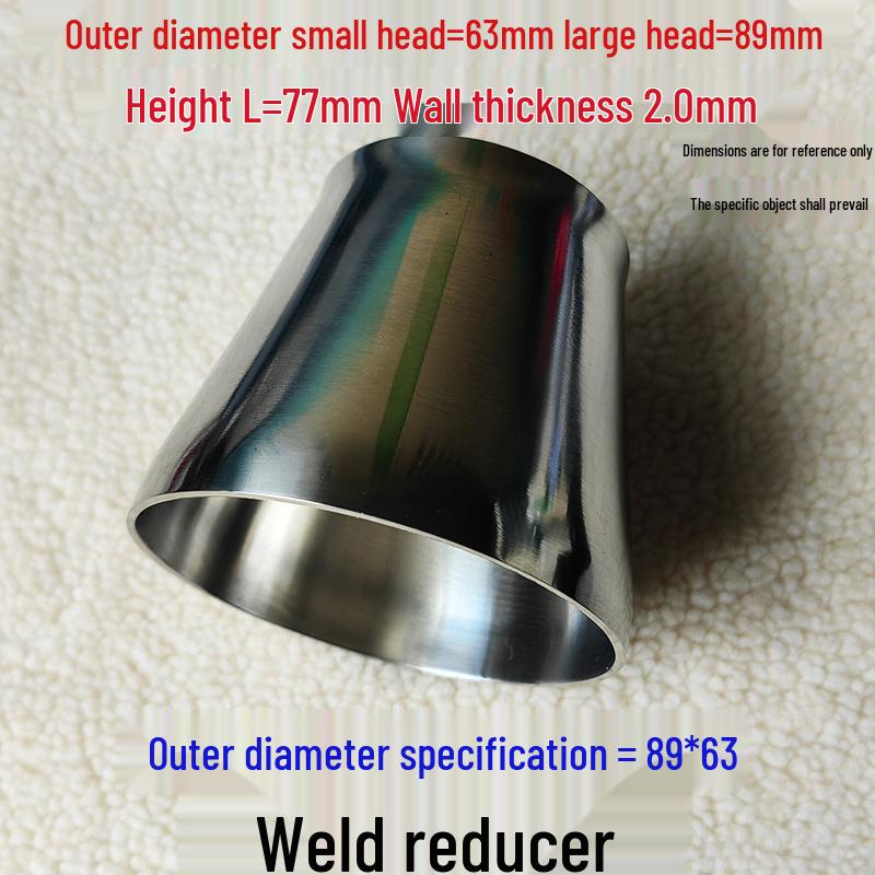 Hongshun 304 Stainless Steel Polished Concentric/Eccentric Reducer Pipe