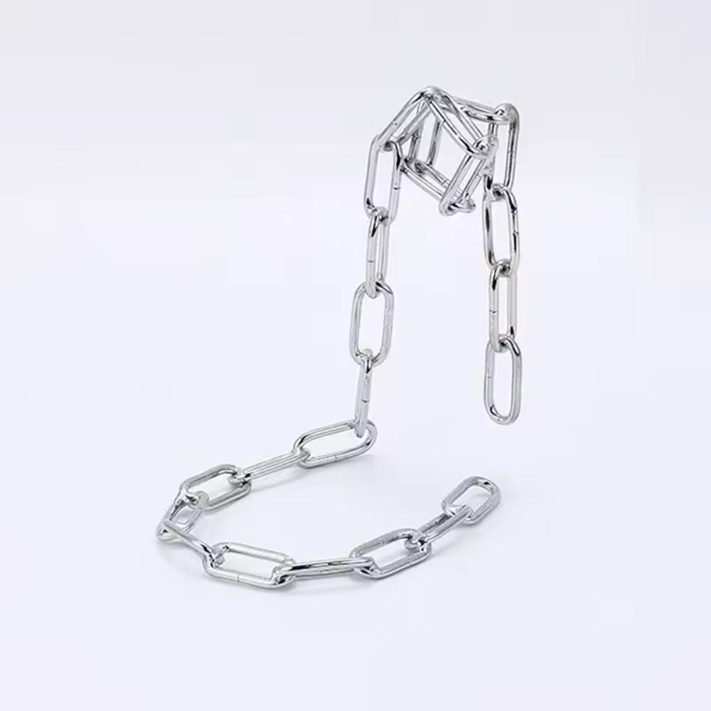 Magical Suspension Iron Chain Wine Racks One Bottle Wine Display Racks Stand Holder Kitchen Dining Room Cellar Bar Decoration