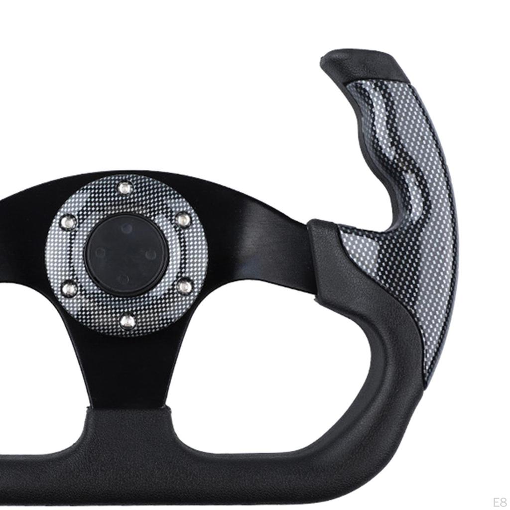 Car Steering Wheel 13inch High Performance Aluminum Alloy Comfortable Grip Auto Interior Accessories