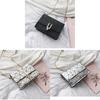 Street Style Mini Pu Shoulder Bag For Women With Chain Strap And Lock Closure