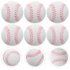 12 st PU Baseball Mjuk Svampboll Leksak Utomhussport Träning Baseboll Barn Avstressande Inomhus Utomhus Leksaksboll