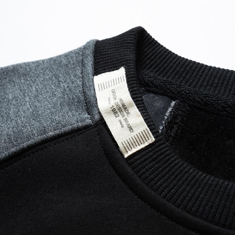 Sweatshirts for Men In Spring and Autumn New Men's Sweatshirts Fashionable Korean Version Long-sleeved Top Round Neck Fashionable Men's Clothing
