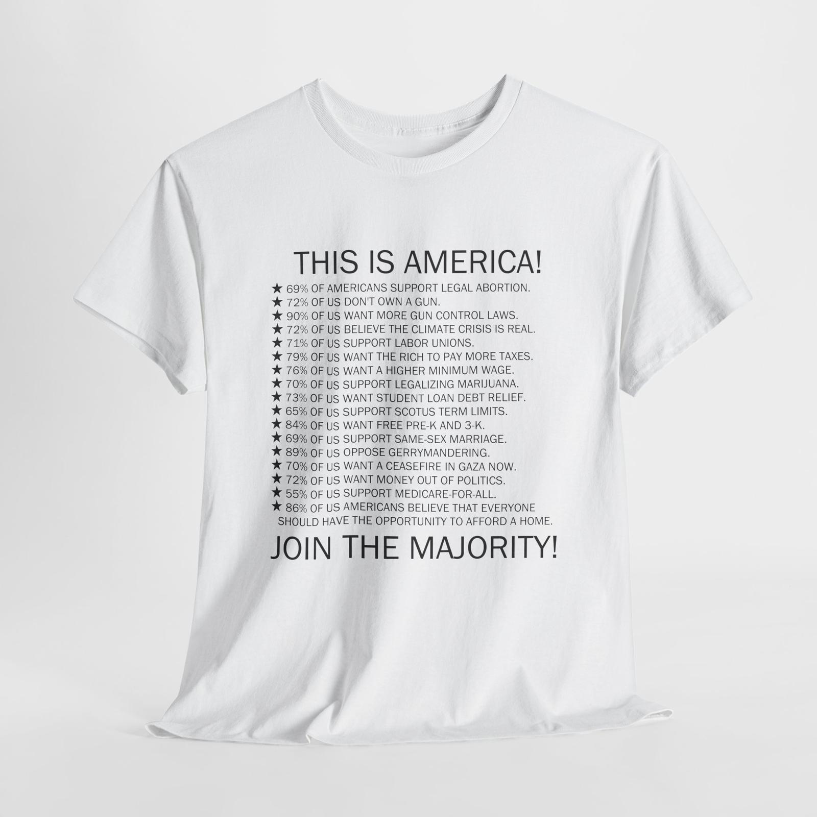 

This Is America Activist Graphic T-Shirt Mens Womens Tees Top, Political, Protest, Social Justice Tshirt Tops Tee 4XL