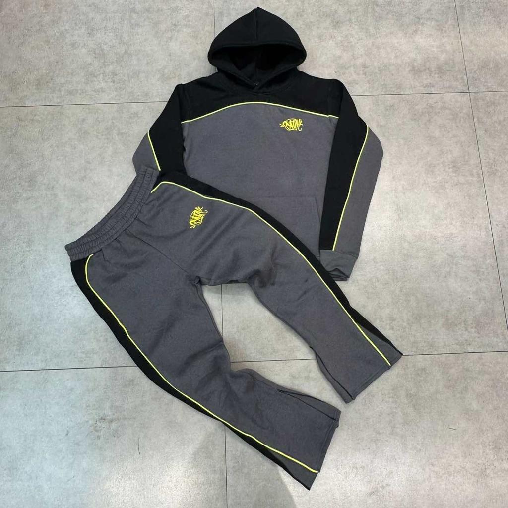 RogueWave High Quality Cotton Casual Tracksuit Y2K Harajuku High Street Men Women Hoodies Pants Hip Hop Sportswear Tops Sports Trousers