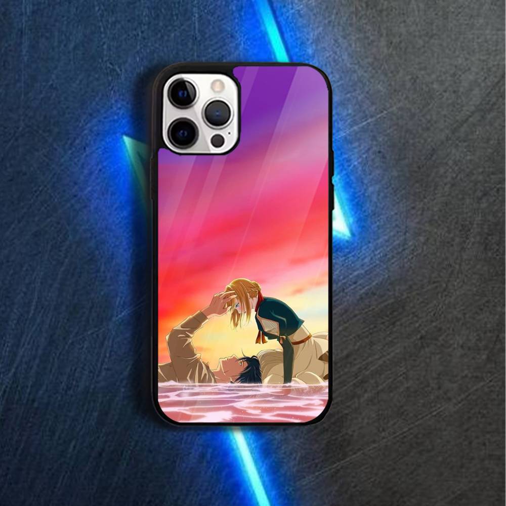 V-Violet Evergarden-es Phone Case For iPhone 17,16,15,14,13,12,11,Pro,Max,Plus,Mini,Magsafe,Magnetic Wireless Charging Case iPhone15PRO