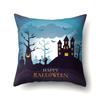 Halloween Pillowcase Car Waist Pillow Pumpkin Sofa Cushion Cover Office Home Living Room Pillowcase