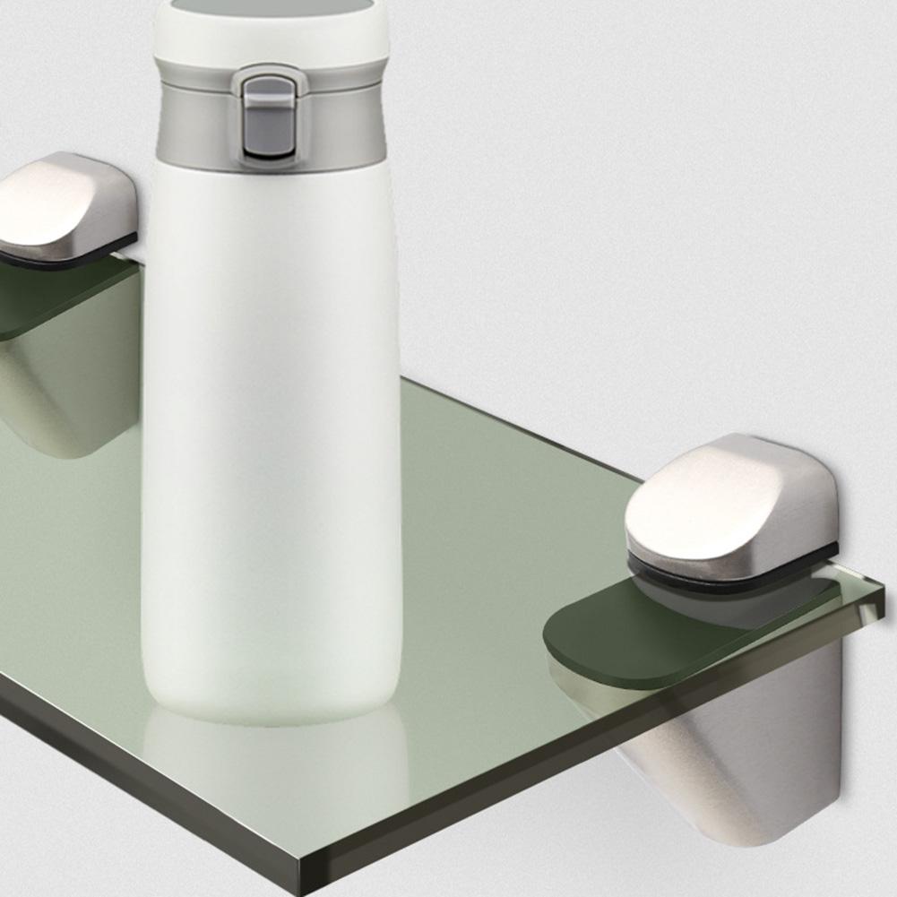 Glass Shelf Clips Adjustable Shelf Brackets For Displaying Decorations Easy Installation Functional And Stylish